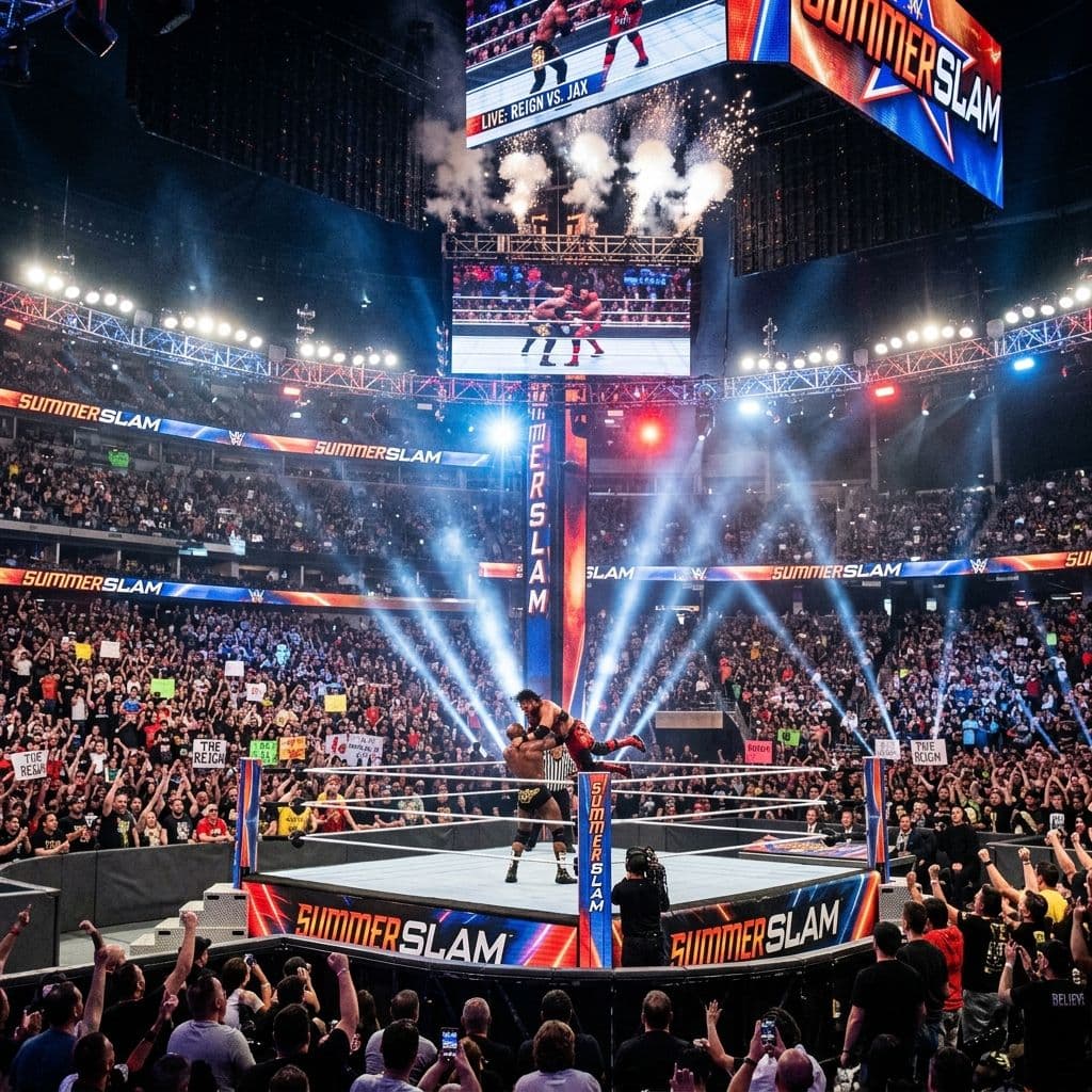WWE SummerSlam 2026: फैंस के बीच मुकाबले का जबरदस्त क्रेज